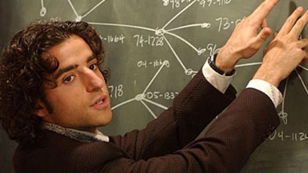 Charlie Eppes, el matemático protagonista de la serie 'Numb3rs' - Archivo